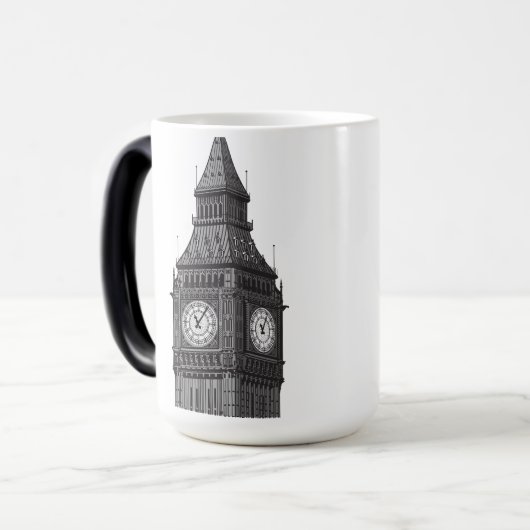 Big Ben Clock Tower Londen Engeland Magische Mok (Voorkant links)