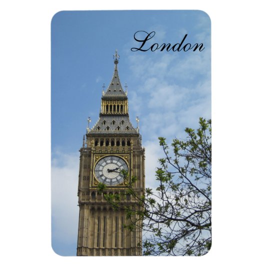 Big Ben Clock Tower Londen Engeland Magneet (Verticaal)