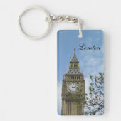 Big Ben Clock Tower Londen Engeland Sleutelhanger (Voorkant)