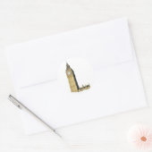 Big Ben (Clock Tower), Londen Ronde Sticker (Envelop)
