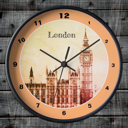 Big Ben Clock Tower & Londen, Westminster Ronde Klok