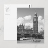 Big Ben Clock Tower London Briefkaart (Voorkant / Achterkant)