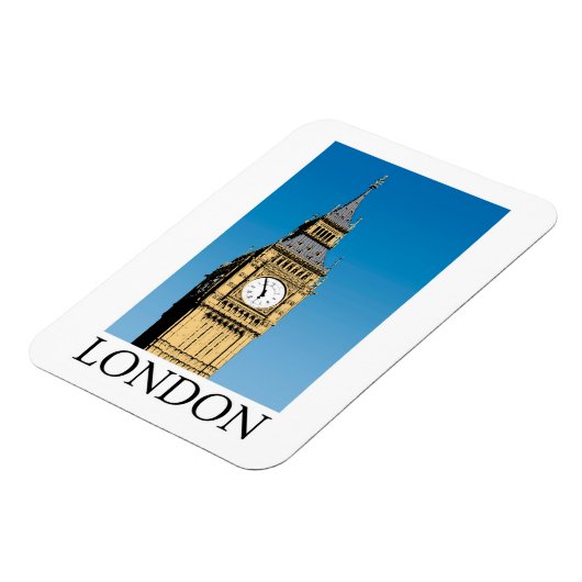 Big Ben Clock Tower Magneet (Linkerzijde)