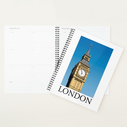 Big Ben Clock Tower Planner (Display)