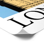 Big Ben Clock Tower Poster (Hoek)