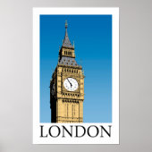 Big Ben Clock Tower Poster (Voorkant)