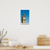 Big Ben Clock Tower Poster (Keuken)