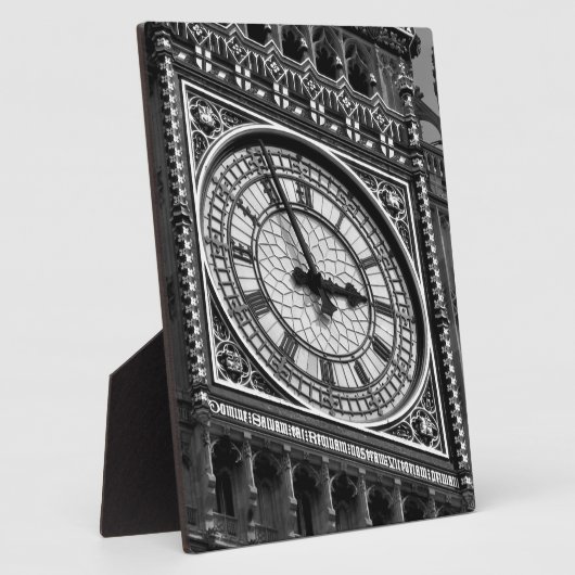 Big Ben Clock Tower Travel Europe sluiten Fotoplaat (Zijkant)