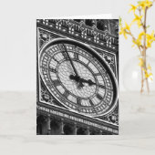 Big Ben Clock Tower Travel Europe sluiten Kaart (Gele Bloem)