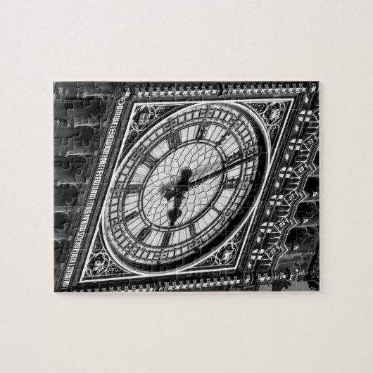 Big Ben Clock Tower Travel Europe sluiten Legpuzzel (Horizontaal)