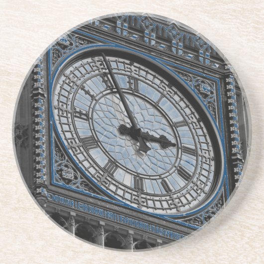 Big Ben Clock Tower Travel Europe sluiten Zandsteen Onderzetter (Voorkant)