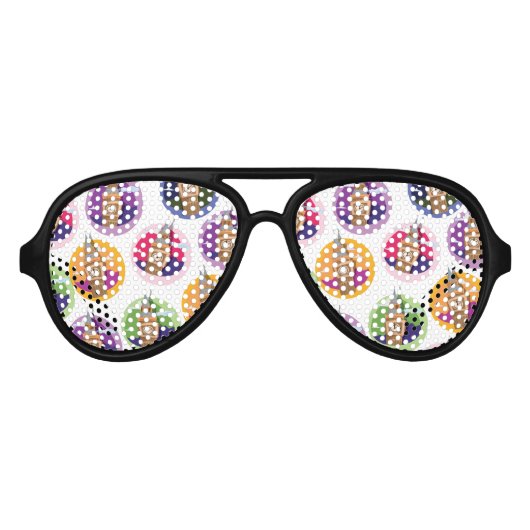 Big Ben Clock Tower Westminster Aviator Zonnebril (Voorkant)