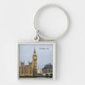 Big Ben Clock Tower, Westminster - Londen (Engelan Sleutelhanger (Voorkant)