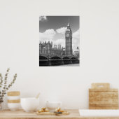 Big Ben Clocktower Poster (Keuken)