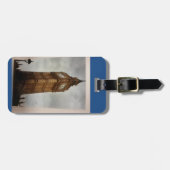 Big Ben Custom name and Address Bagagelabel (Voorkant horizontaal)