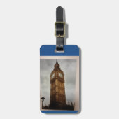 Big Ben Custom name and Address Bagagelabel (Voorkant verticaal)