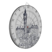 Big Ben Dartbord (Voorkant Links)