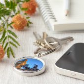 Big Ben en Boadicea Statue Sleutelhanger (Zijkant)