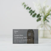 Big Ben en de huizen van het parlement in Londen Visitekaartje (Staand voorkant)