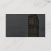 Big Ben en de huizen van het parlement in Londen Visitekaartje (Achterkant)