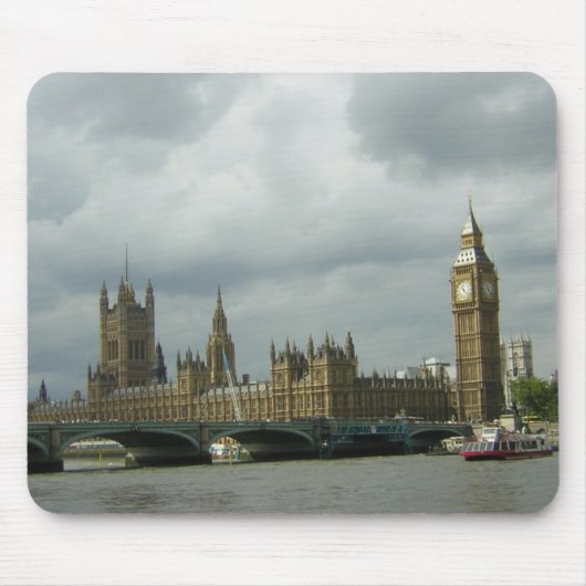 Big Ben en de Kamers van het Parlement Muismat (Voorkant)