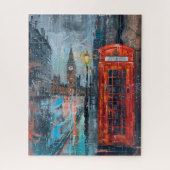 Big Ben en de Red Phone Booth II Legpuzzel (Verticaal)