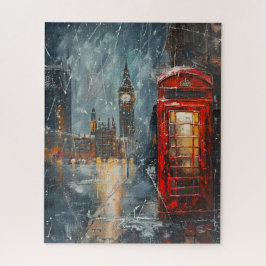 Big Ben en de rode telefooncel Legpuzzel