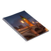 Big Ben en de Westminster Bridge Notitieboek (Rechterzijde)