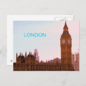 Big Ben en het Britse Briefkaart (Voorkant / Achterkant)