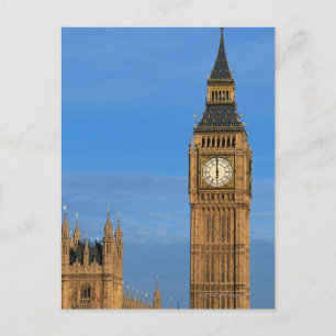 Big Ben en het gebouw van het Parlement Briefkaart