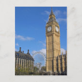 Big Ben en het Londense Briefkaart Eye (Voorkant)