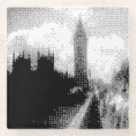 Big Ben en het parlement Glazen Onderzetter