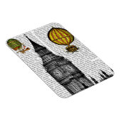 Big Ben en Hot Air-ballonnen Magneet (Rechterzijde)