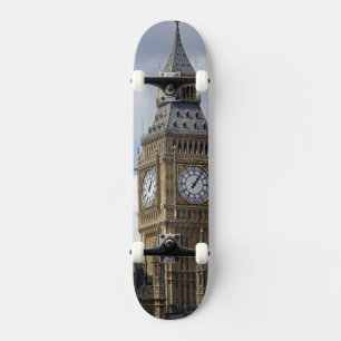 Big Ben en Houses of Parliament, Londen, Skateboard