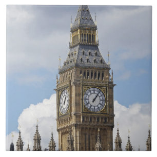Big Ben en Houses of Parliament, Londen, Tegeltje