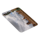 Big Ben en Parlement in Londen rechthoekige magnee Magneet (Rechterzijde)