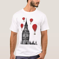 Big Ben en Red Hot Air Balloons 2