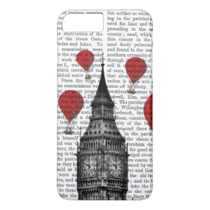 Big Ben en Rode Hete Luchtballonnen iPhone 8/7 Plus Hoesje