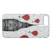 Big Ben en Rode Hete Luchtballonnen Case-Mate iPhone Case (Achterkant (Horizontaal))