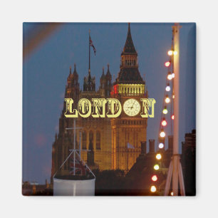 Big Ben Houses van het Parlement Londen Magneet