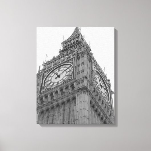 Big Ben in Londen Canvas Afdruk (Voorkant)