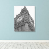 Big Ben in Londen Canvas Afdruk (Insitu (Houten vloer))