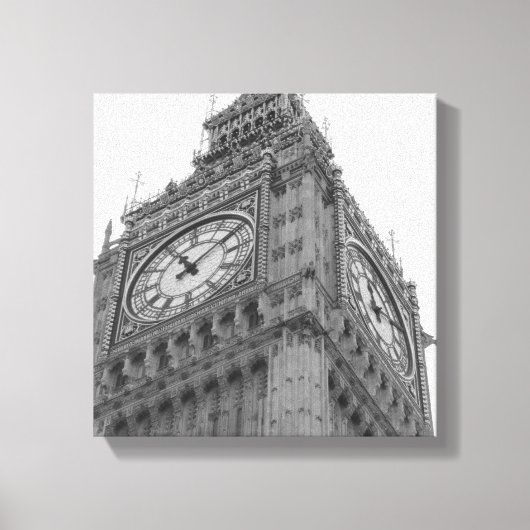 Big Ben in Londen Canvas Afdruk (Voorkant)