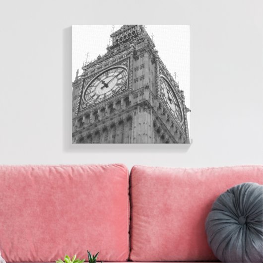 Big Ben in Londen Canvas Afdruk (Insitu (Woonkamer))
