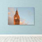 Big Ben in Londen canvas print (Insitu (Houten vloer))