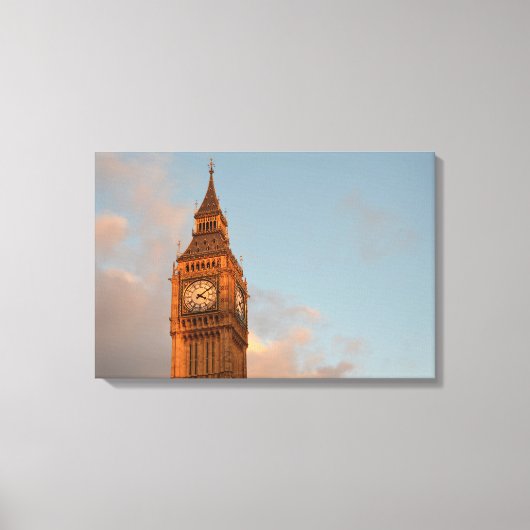Big Ben in Londen canvas print (Voorkant)