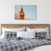 Big Ben in Londen canvas print (Insitu (Slaapkamer))