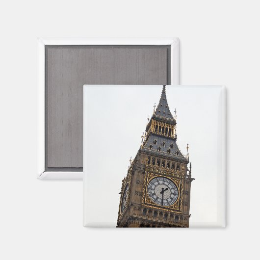 Big Ben in Londen Magneet (Voorkant / Achterkant)