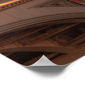 Big Ben in Londen Poster (Hoek)