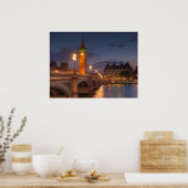 Big Ben in Londen Poster (Keuken)